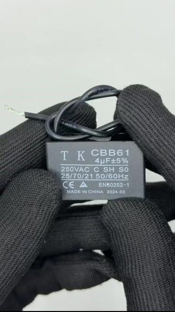 Vídeo de CAP PART PLAST 4UF/250V FIO CBB61