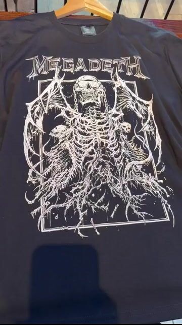 Vídeo de Camiseta Megadeth Skull
