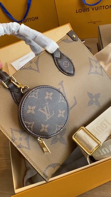 Vídeo de Bolsa LV OnTheGo Monogram Canvas PM