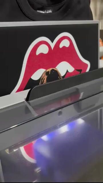 Video de Remera Rolling Stones Mick Jagger Lengua