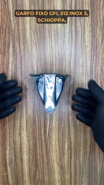 Vídeo de Garfo Fixo em Aço Inox 5" para Rodízio GFL 512 INOX - SCHIOPPA
