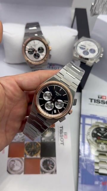 Video de Tissot PRX 40mm - AÇO COM ROSE/MOSTRADOR PRETO