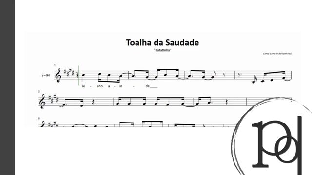 Vídeo de Toalha da Saudade · Batatinha