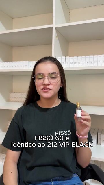 Vídeo de FISSÔ 60 - Inspirado no 212 VIP Black - 15ml