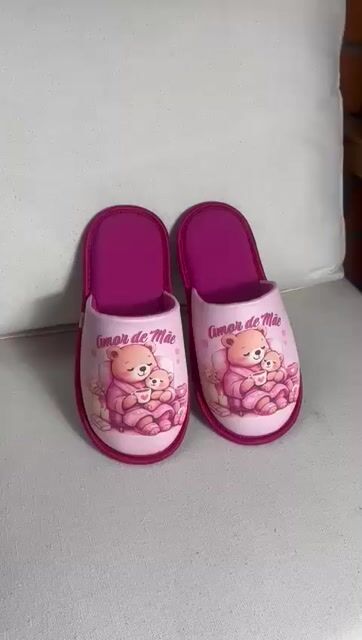 Vídeo de Pantufa Fem. AMOR DE MAE