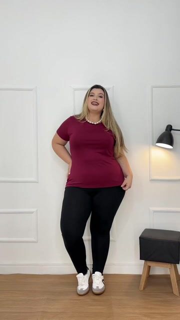 Vídeo de 1126 Blusa Feminina Tampa Bumbum Nina