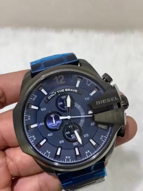 Vídeo de Diesel Mr. Daddy 2.0 Azul Marinho Linha Premium 4 Fusos DZ7414