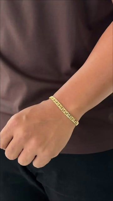 Vídeo de PULSEIRA GRUMET 6MM FECHO TRAVA DUPLA