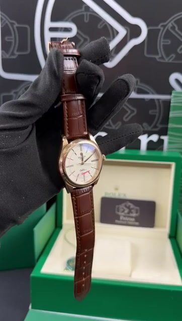 Video de Rolex Cellini 40mm - Mostrador branco