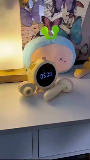 Video de Reloj despertador con succionador y vibrador APP mando a distancia