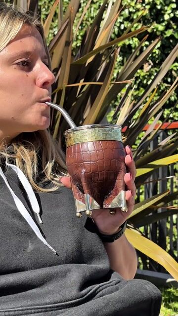 Video de Mate Imperial Cuero Croco Base Alpaca Marron