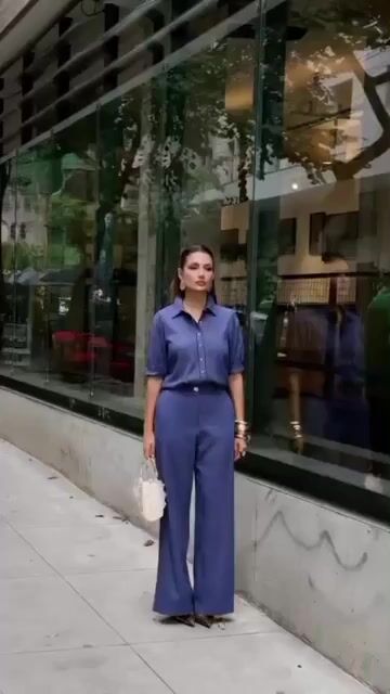 Video de CONJUNTO CALCA E CAMISA MANGA CURTA