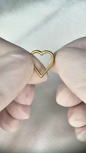 Vídeo de Seguimento cliker coração lisa 1.2x10 - Titânio PVD Gold