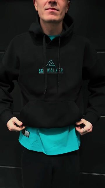 Video de Hoodie PEAK Wiggins Skywalker Black