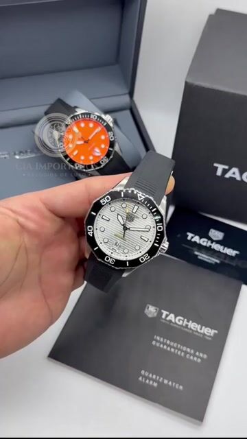 Vídeo de Aquaracer Relógio Premium Prata Masculino | CIA IMPORTADOS
