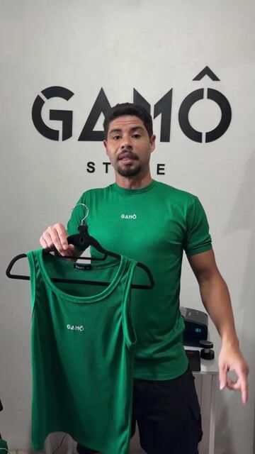 Video de kit Camiseta + Regata Verde