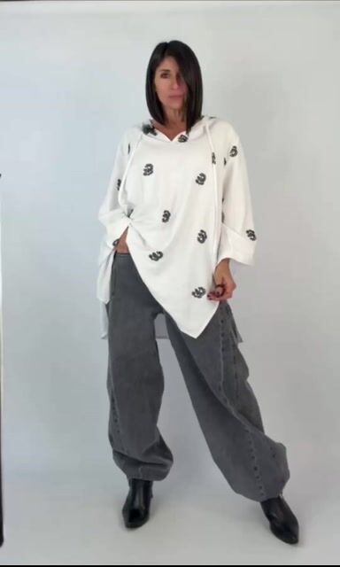 Video de Camisola Caterina crepé