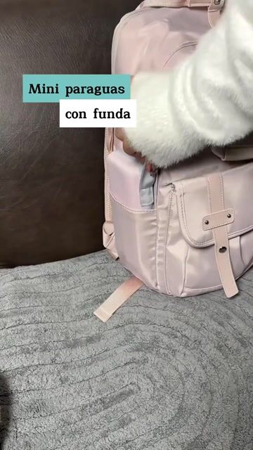 Video de Paraguas Mini Pocket Con Funda De Bolsillo Cartera Uv