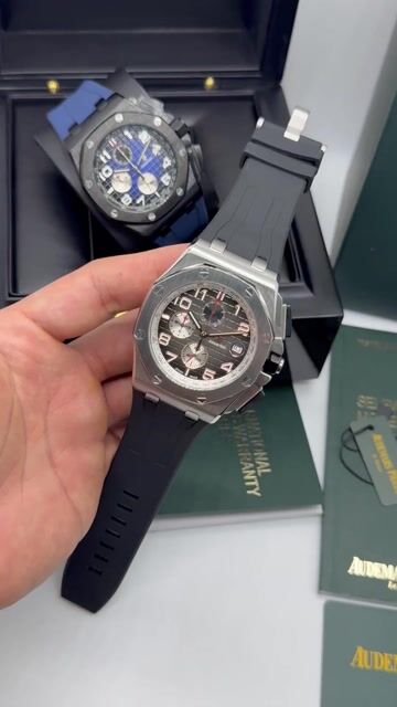 Video de Audemars Piguet Royal Oak Offshore 44mm - AÇO/MOSTRADOR PRETO - SILICONE