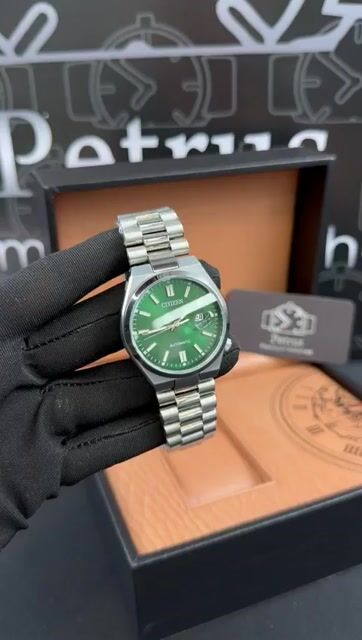 Video de Citizen Tsuyosa 39mm - AÇO/MOSTRADOR VERDE