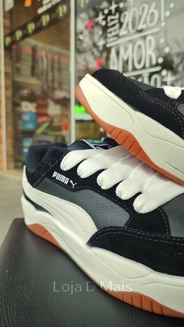 Vídeo de Puma Estilo Skatista Retrô