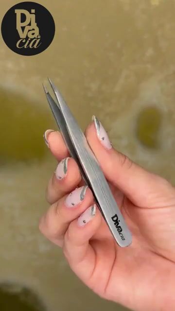 Video de Kit 2 Pinças Sobrancelha Chanfrada Diamantada Autoclave Gold