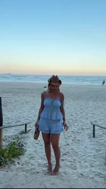 Video de Conjunto Feminino com Babados