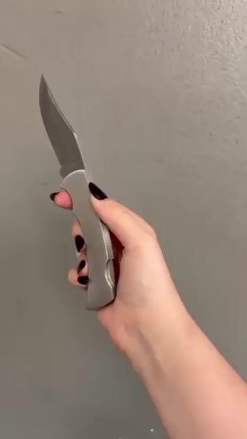 Vídeo de Canivete Manual em Aço Inox personalizado com nome