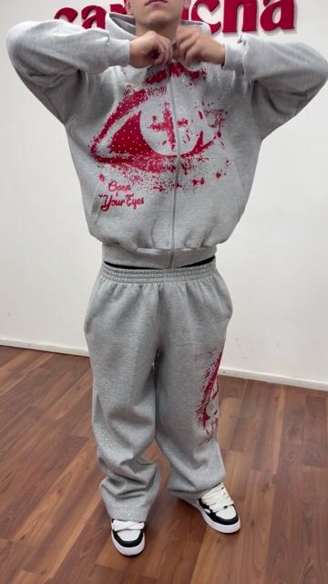 Video de Campera gris Saint ojo