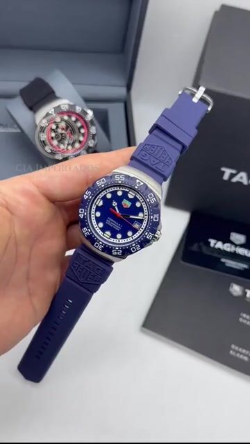 Vídeo de Formula 1 Relógio Premium Azul Masculino | CIA IMPORTADOS