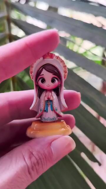 Video de Pedestal Nossa Senhora de Fátima - 5 cm -
