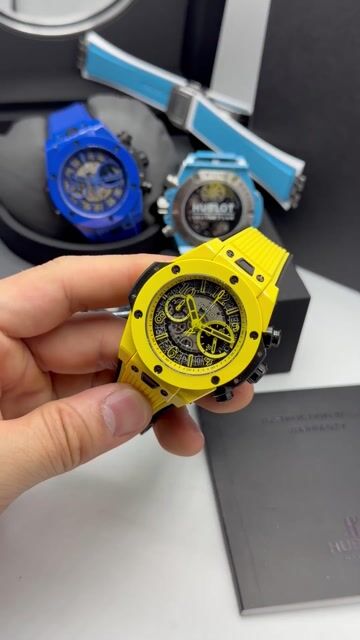 Video de Hublot Big Bang Magic 44mm - AÇO AMARELO/MOSTRADOR SKELETON - SILICONE