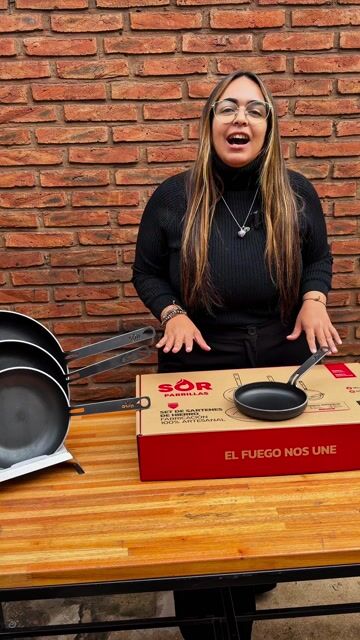 Video de Set Sarten Hierro x 3 (Incluye Packaging)