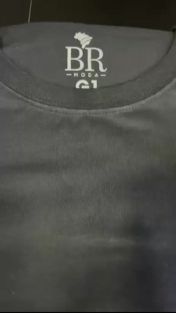 Vídeo de Camiseta Masculina Básica Algodão Lisa Plus Size Até G8