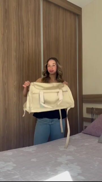 Video de Mochila com alças ajustáveis Gabi