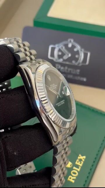Video de Datejust 40mm - AÇO/MOSTRADOR CINZA
