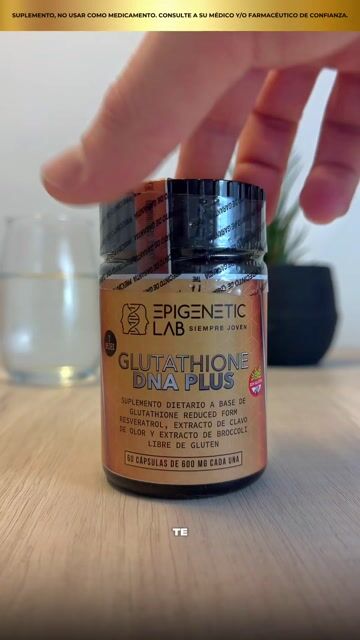Video de GLUTATHIONE DNA PLUS RESVERATROL POTENCIADO X 60 CAPSULAS DE 600 MG SIN TACC