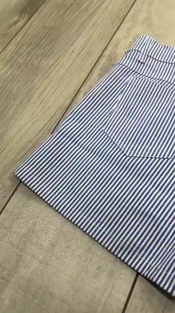 Video de Short Rayado Corto