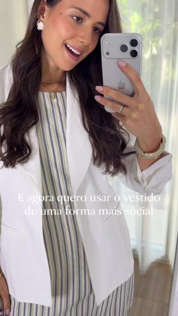 Vídeo de Blazer branco