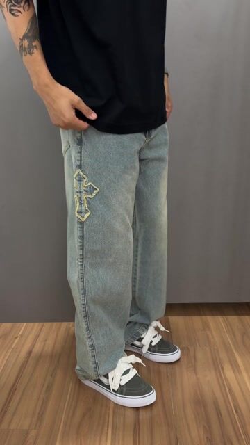 Video de Calça Baggy Cruz Lateral