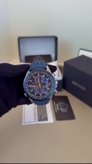 Video de Citizen Blue Angels AT8020-03LN Eco Drive 43mm - AÇO/MOSTRADOR AZUL