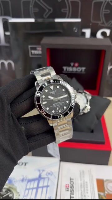 Video de Tissot Seastar 43mm - AÇO/MOSTRADOR PRETO