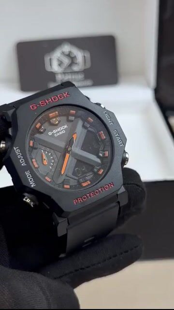 Video de Casio G-SHOCK 45mm - RESINA/MOSTRADOR PRETO - SILICONE