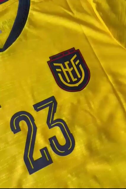 Video de CAMISETA 26/27 ECUADOR TITULAR CAICEDO 23 - TELA JUGADOR