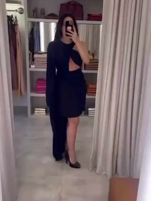 Video de Vestido Inglesis Alfaiataria - Preto -Tam P