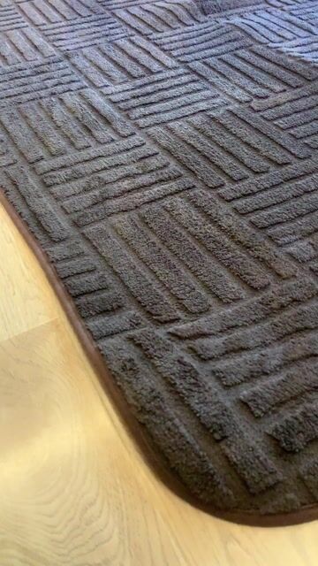 Video de Alfombra Pelo Corto Chocolate Relieve 2x2,30