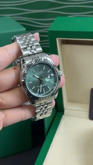 Video de Datejust 40mm - AÇO/MOSTRADOR VERDE