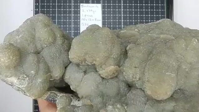 Video de 2.7 kg Smithsonita 1 Pieza Mineral de Colección