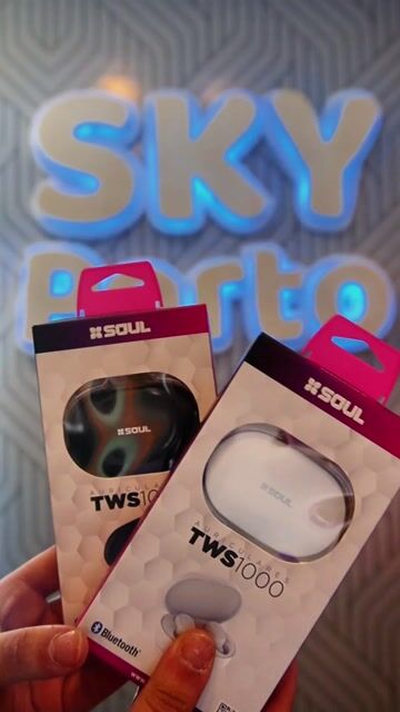 Video de Auricular Manos Libres Bluetooth Soul Tws 1000 C/ Microfono Color Blanco