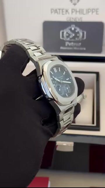 Video de Patek Philippe 40mm - AÇO/MOSTRADOR AZUL